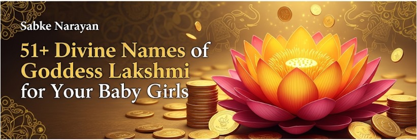 51+ Divine Names of Goddess Lakshmi for Your Baby Girls