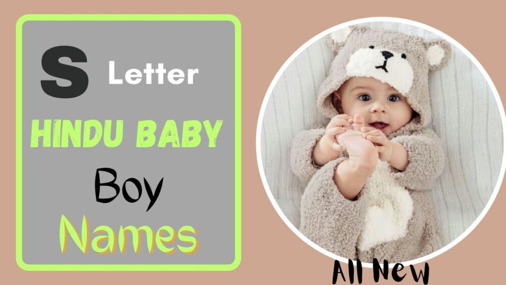 Top 51+ Baby Boy Names from Letter S with Meanings