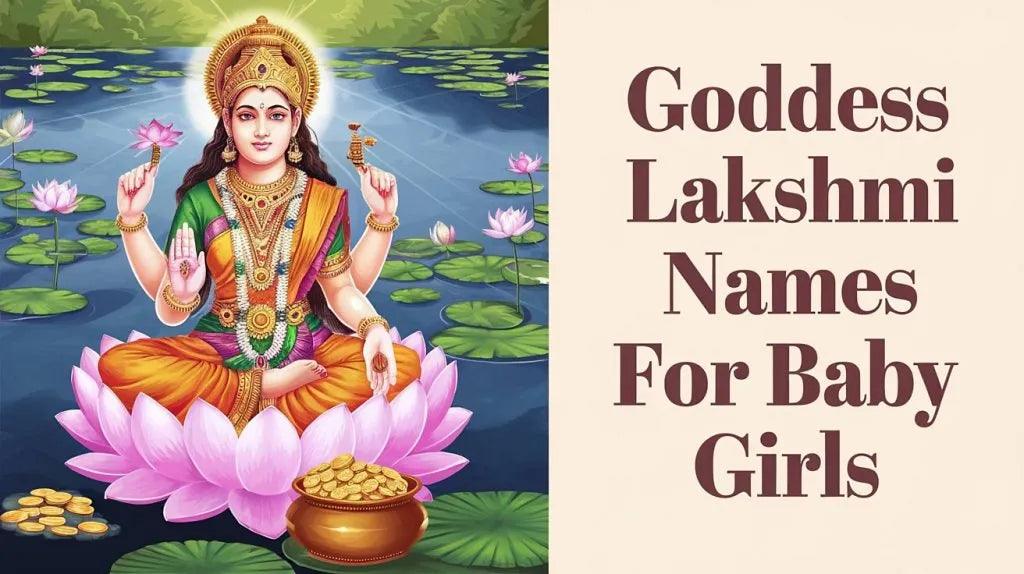 “101 Beautiful Modern Names of Goddess Lakshmi for Your Newborn Baby Girl”