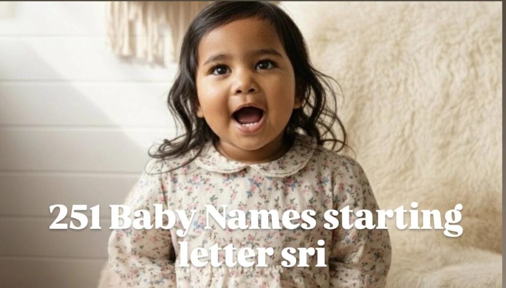 251 Beautiful Baby Names Starting with “Sri” – Meanings, Origins, and Spiritual Elegance