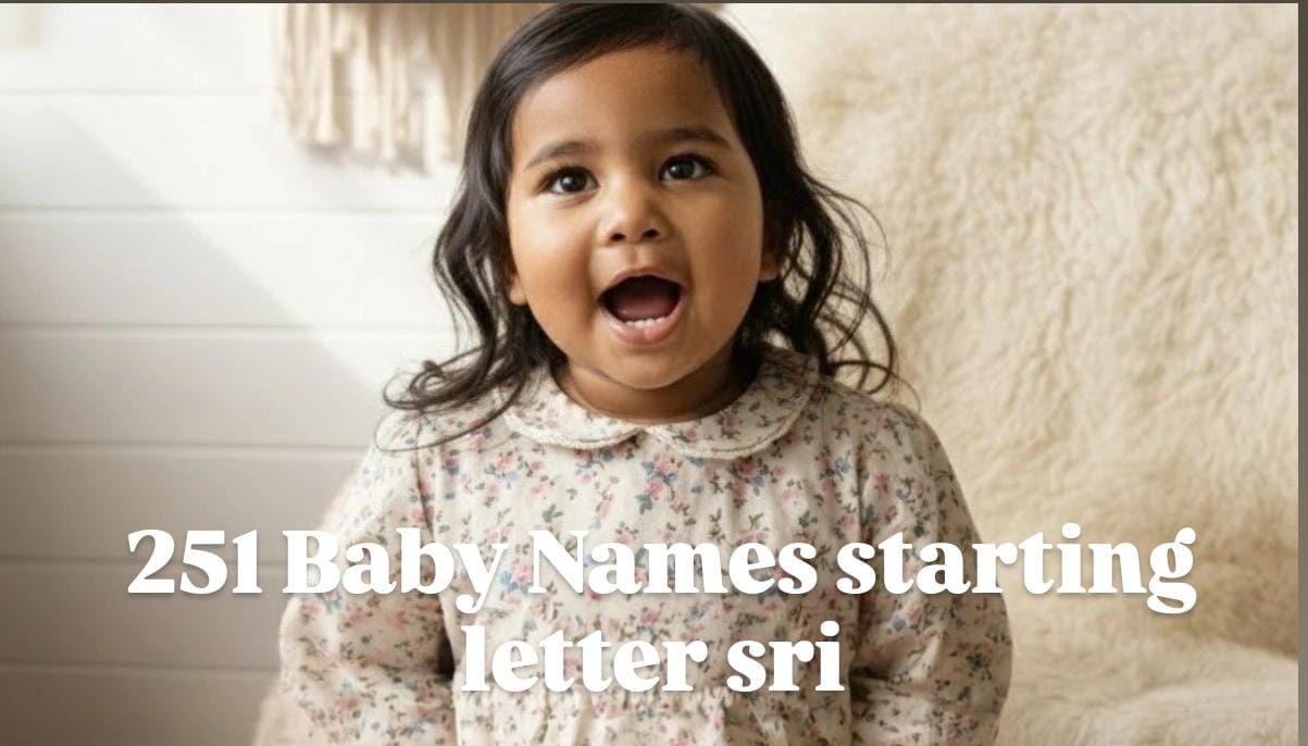 251 Beautiful Baby Names Starting with “Sri” – Meanings, Origins, and Spiritual Elegance