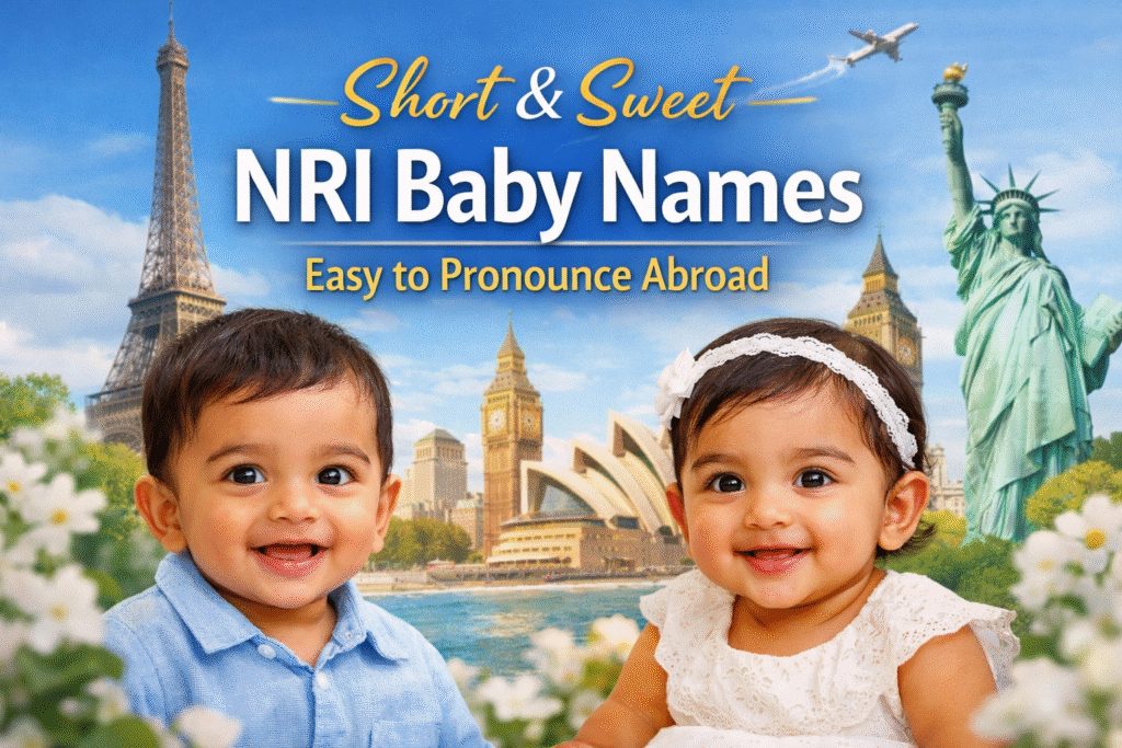 Sabke Narayan | Short & Sweet NRI Baby Names Easy to Pronounce Abroad