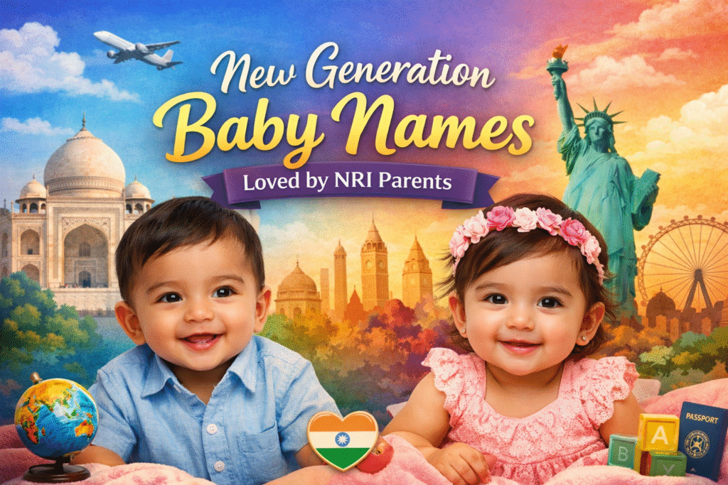 New Generation Baby Names Loved by NRI Parents