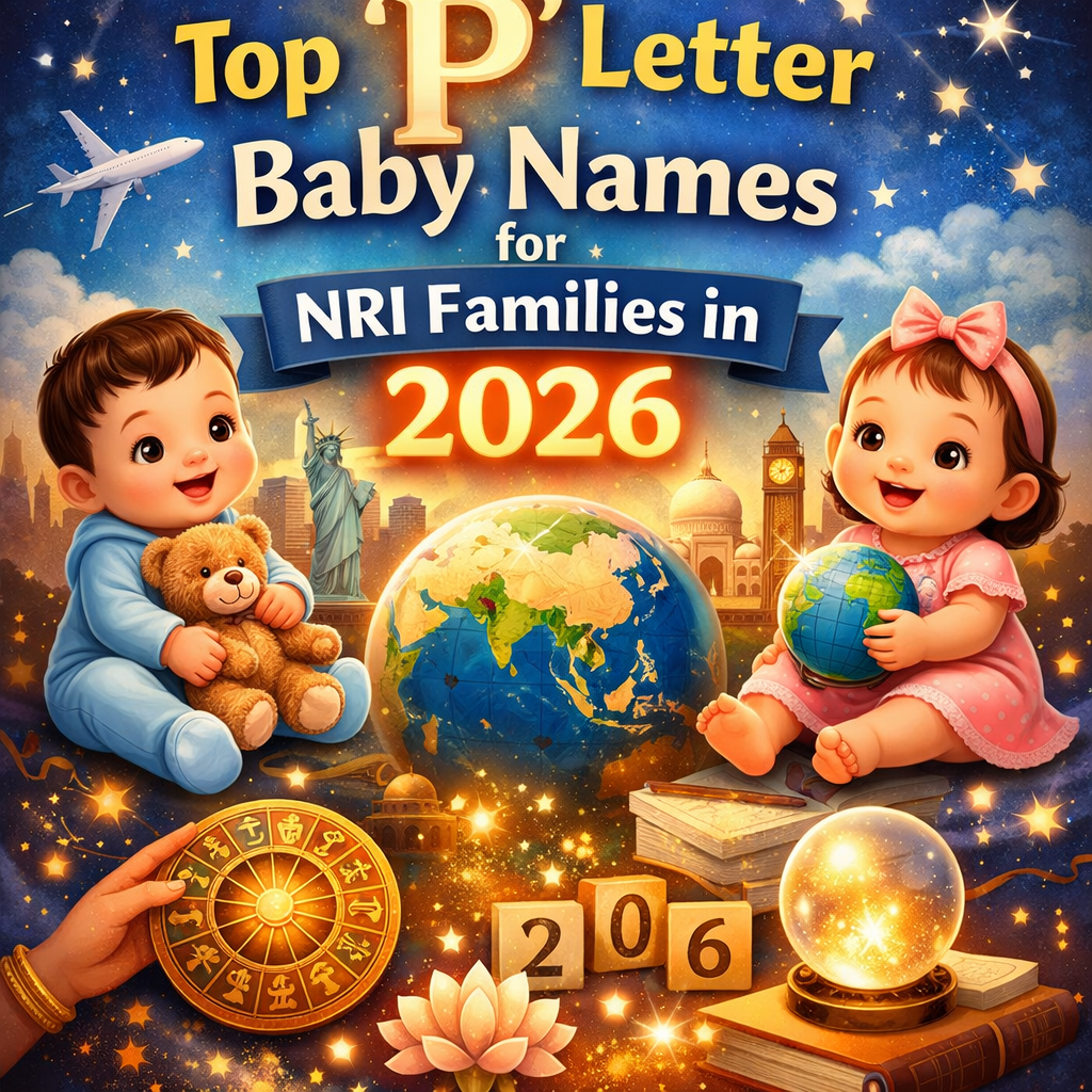 Top ‘P’ Letter Baby Names for NRI Families in 2026