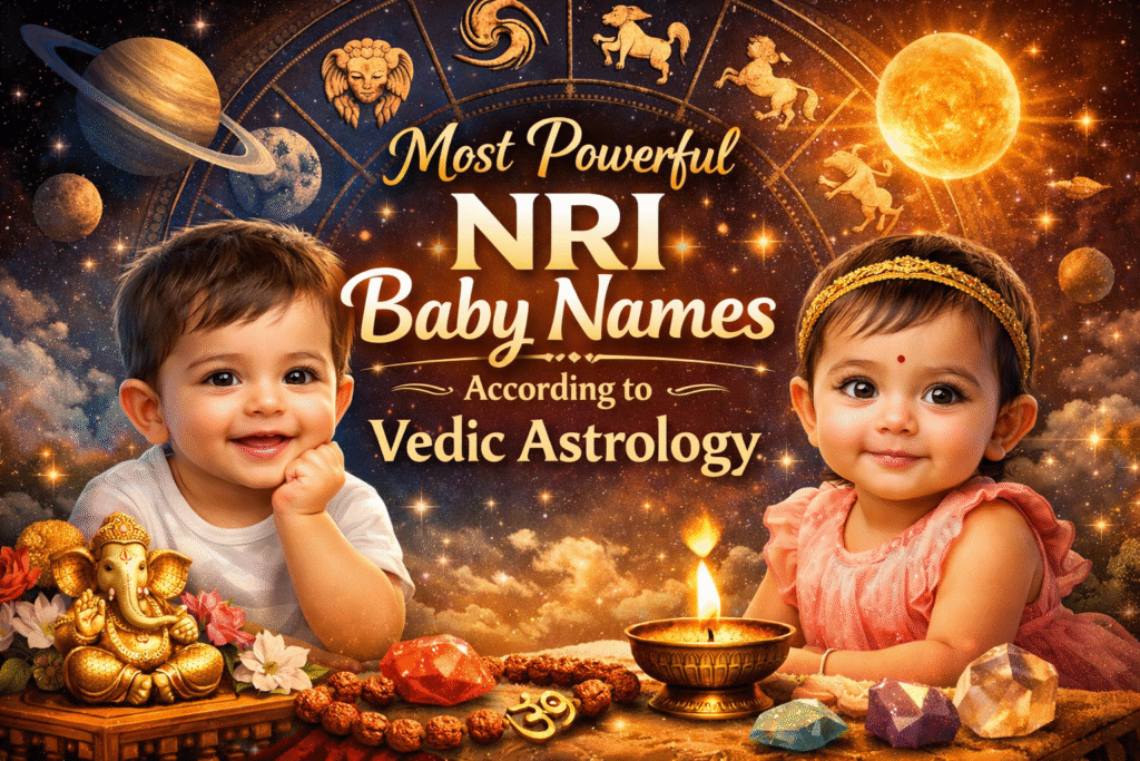Most Powerful NRI Baby Names According to Vedic Astrology