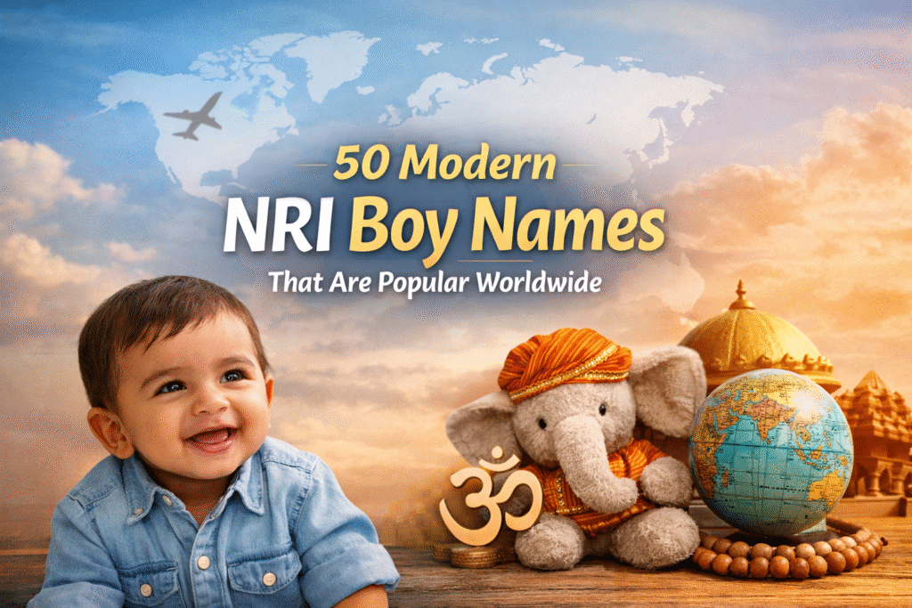 50 Modern NRI Boy Names That Are Popular Worldwide