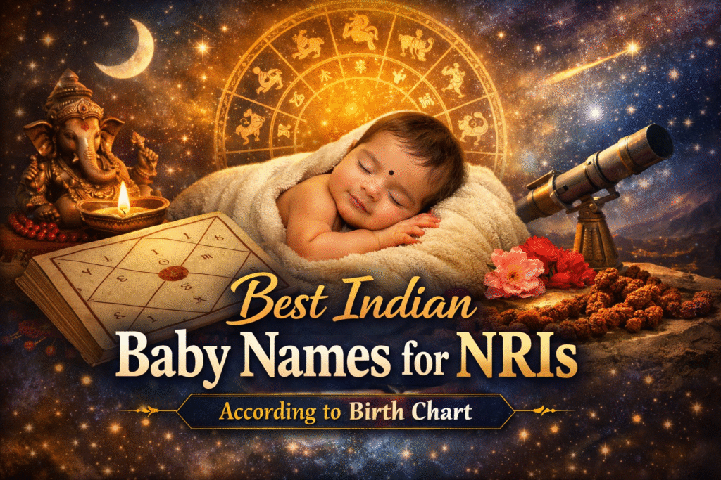 Best Indian Baby Names for NRIs According to Birth Chart
