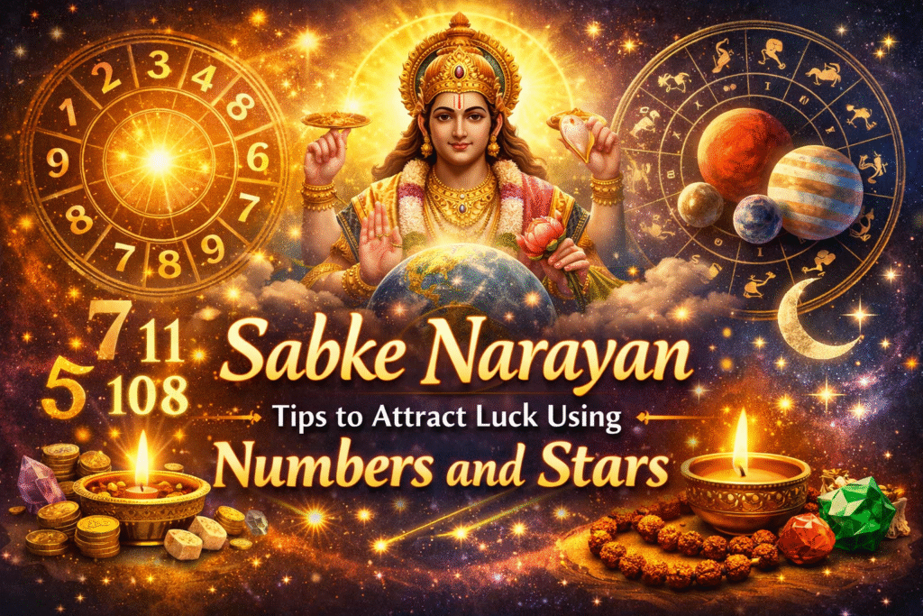 Sabke Narayan Tips to Attract Luck Using Numbers and Stars