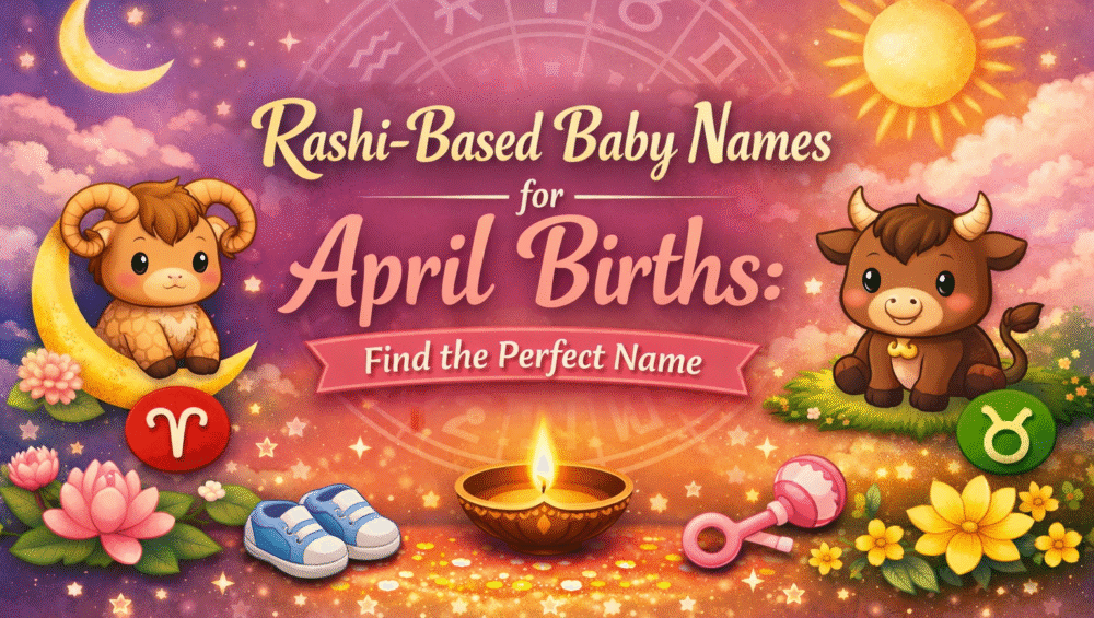 Rashi-based baby names for April births