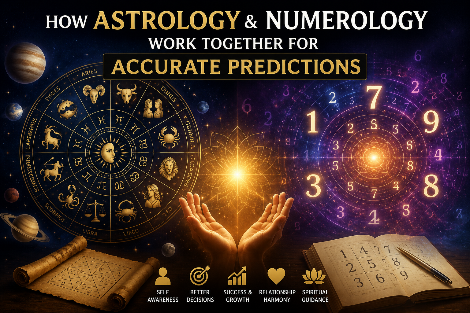 How Astrology and Numerology Work Together for Accurate Predictions