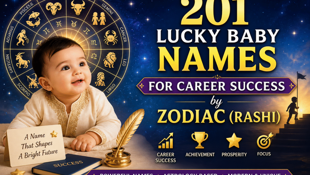 201 Lucky Baby Names for Career Success by Zodiac (Rashi)
