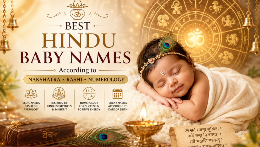 Best Hindu Baby Names According to Nakshatra, Rashi & Numerology: A Complete Vedic Guide for Choosing a Powerful Baby Name